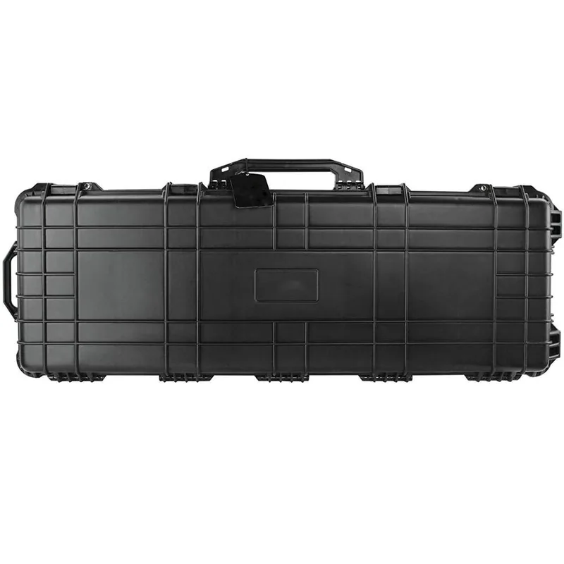 54-Inch Waterproof Hard Plastic Gun Case — Black view 2
