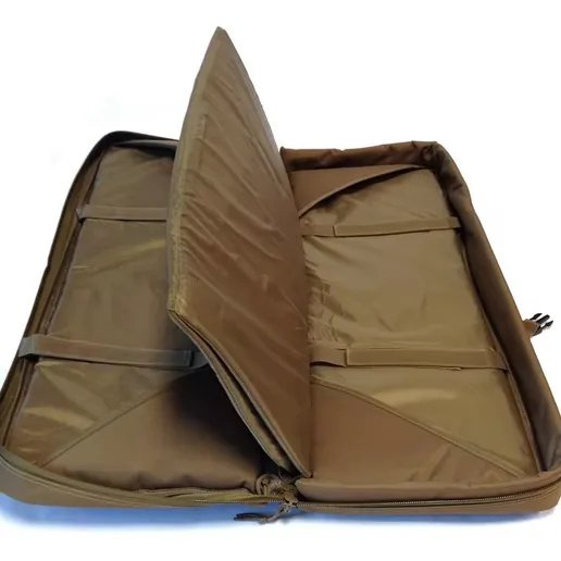 1.2M Waterproof Tactical Gun Backpack — Black view 2