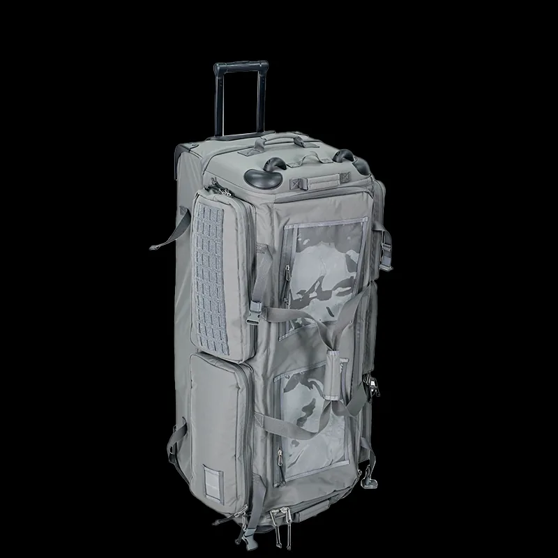 900D Waterproof Tactical Case Bag — Gray view 2