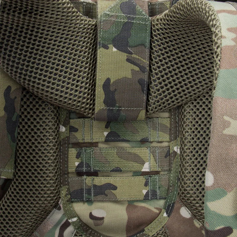 65L Nylon Sport Tactical Rucksack — Black view 6
