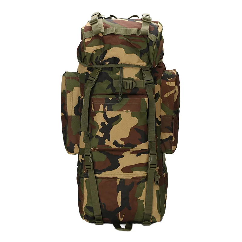 65L Waterproof Oxford Rucksack — Camouflage — Tactical Packs & Bags
