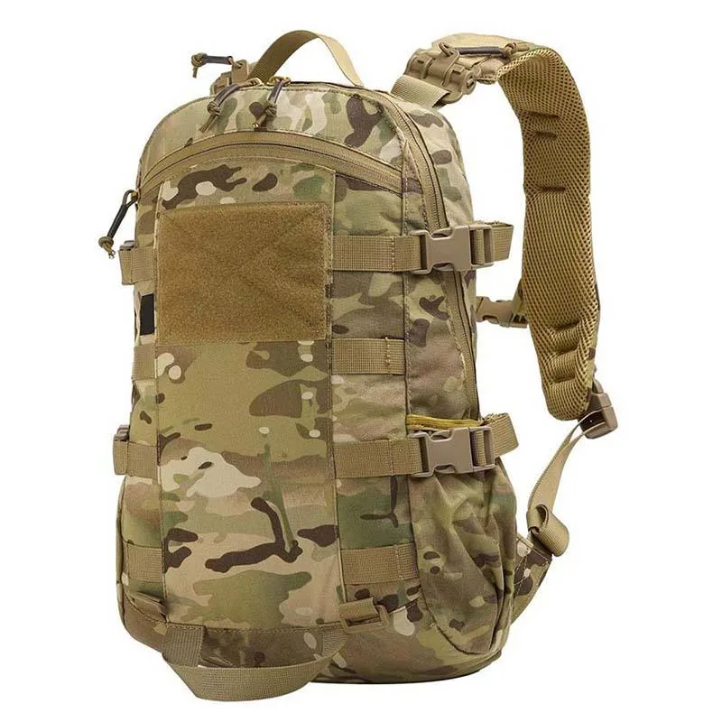 Large Capacity 3-Day Assault Tactical Rucksack — Black — Tactical Packs & Bags