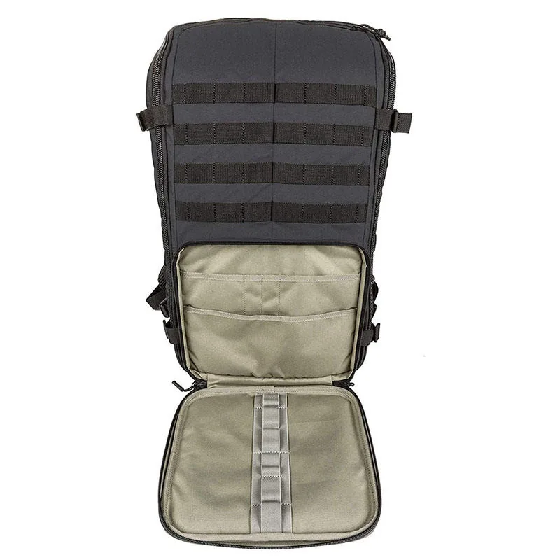 Multi-Function Outdoor Leisure Tactical Rucksack — Black view 4