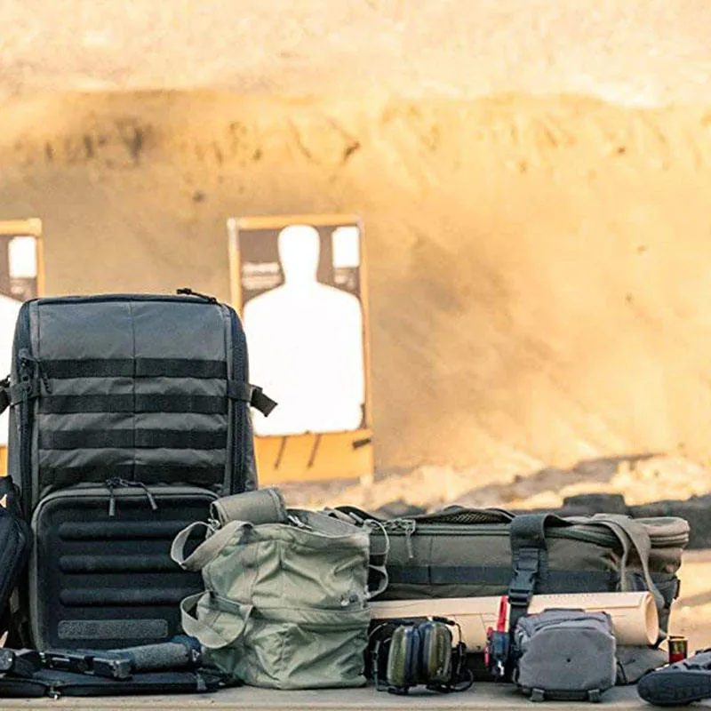 Multi-Function Outdoor Leisure Tactical Rucksack — Black view 5