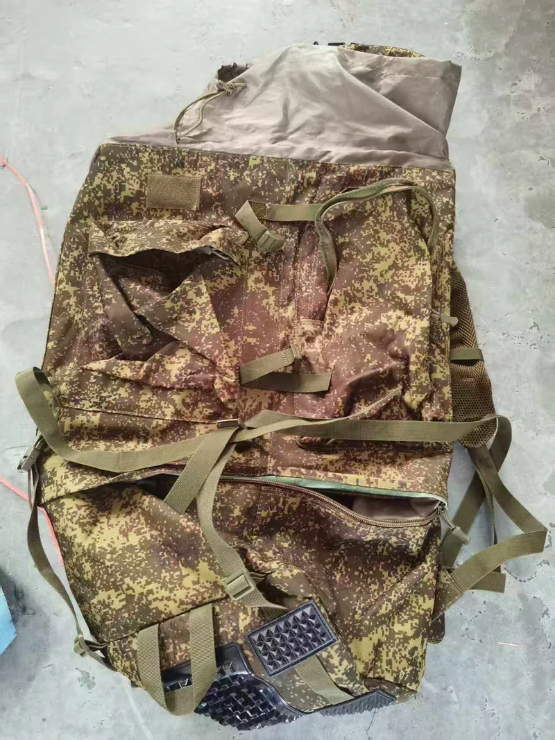 FA16 100L Large Russia Green Camouflage Backpack — Green view 2
