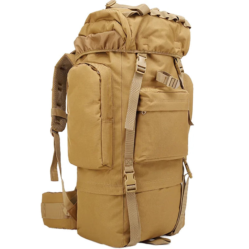 45L MOLLE Climbing Tactical Backpack — Camouflage — Tactical Packs & Bags