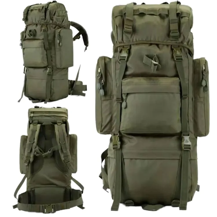 45L MOLLE Climbing Tactical Backpack — Camouflage view 3