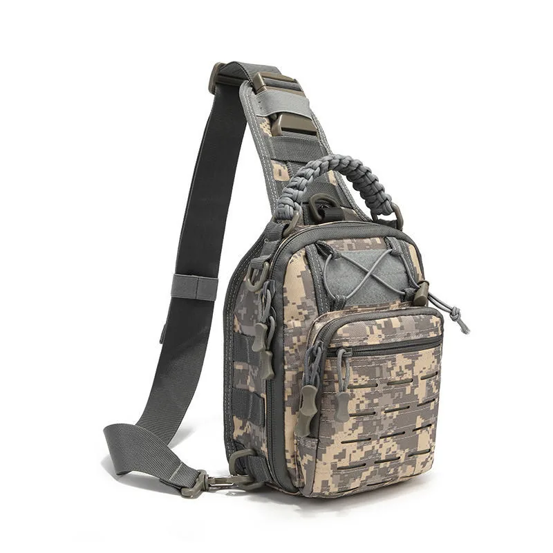 900D MOLLE Shoulder Sling Bag 10L — Black view 4