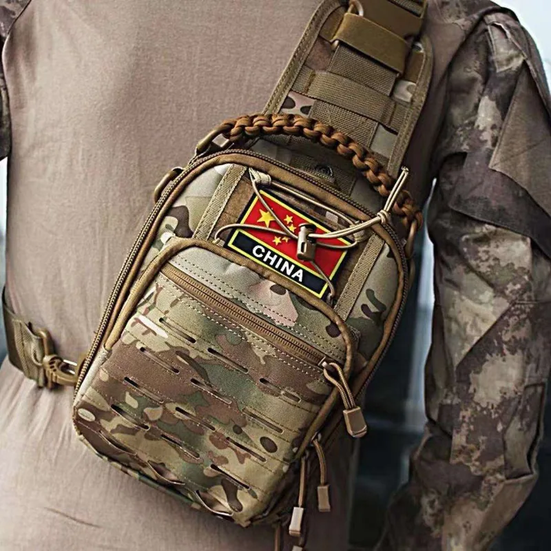 10L Mini Tactical Sling Bag — Black view 2