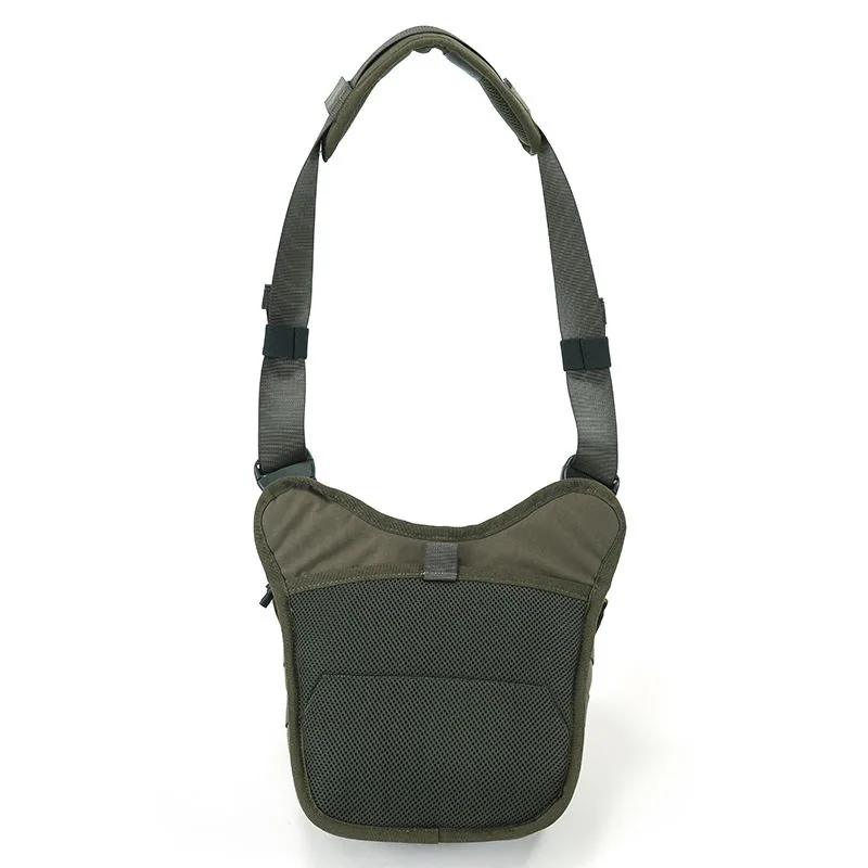 Lightweight Outdoor Shoulder Sling Bag — Black view 5