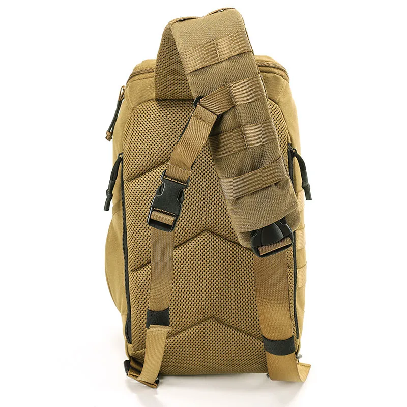 Custom 16L MOLLE Crossbody Sling Bag — Black view 2