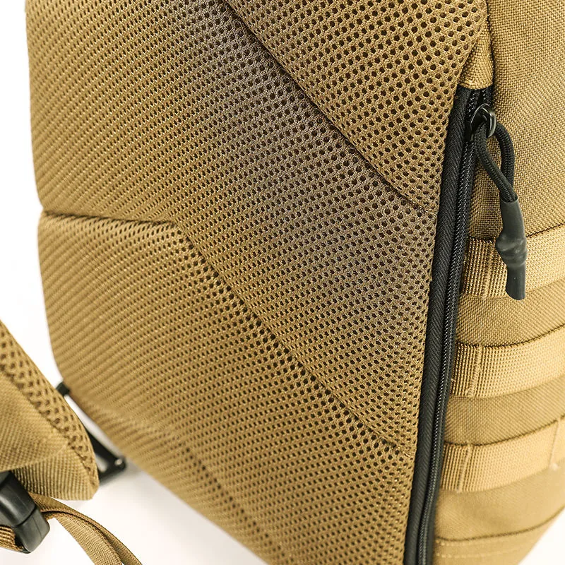 Custom 16L MOLLE Crossbody Sling Bag — Black view 5