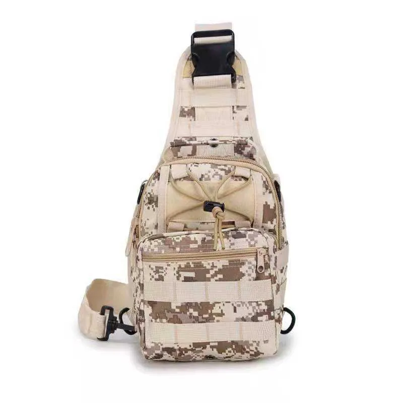 Cross Body MOLLE Sling Bag — Black view 4