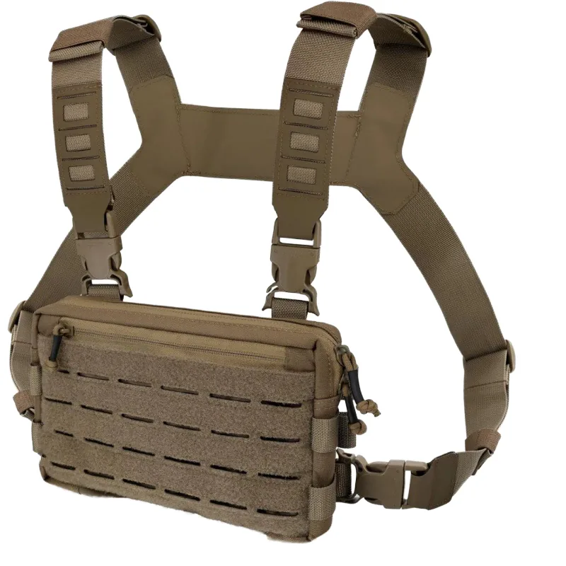 20L Waterproof Small Tactical Chest Bag — Army Green — Tactical Packs & Bags