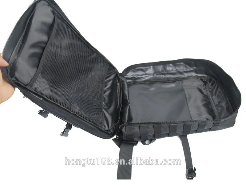 Fast Delivery 45L MOLLE Tactical Backpack — Black view 6