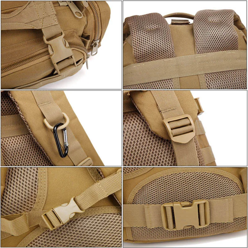 55L Camping Tactical Backpack — Camouflage view 5