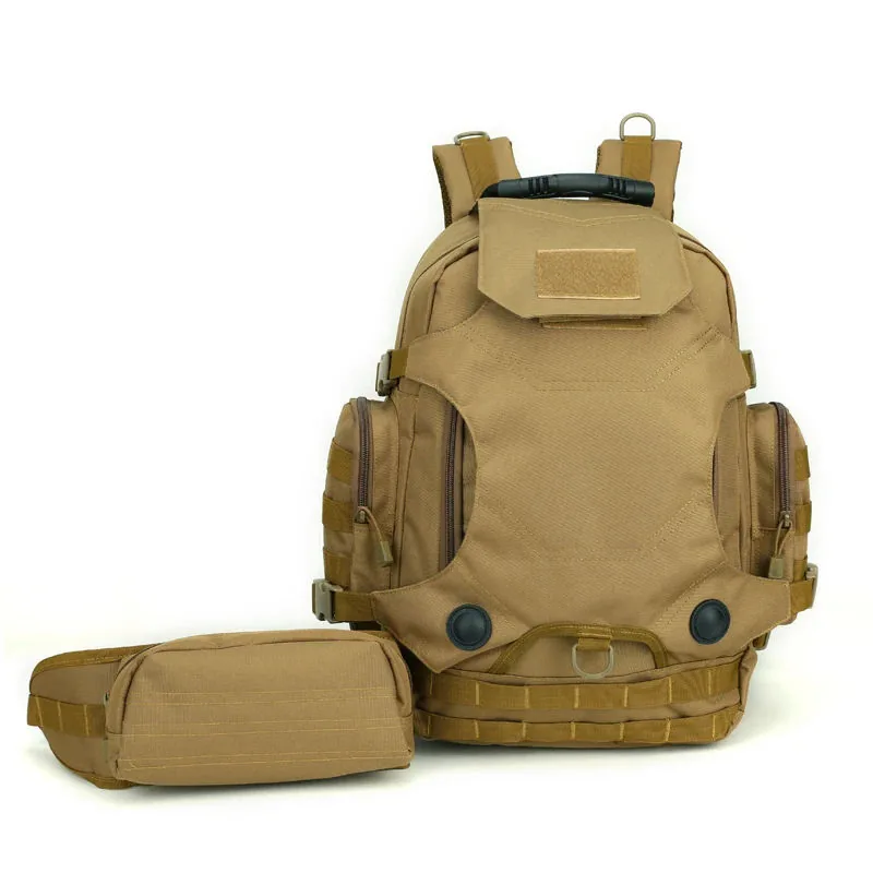 Durable Large Capacity Tactical Backpack 45L — Camouflage view 2