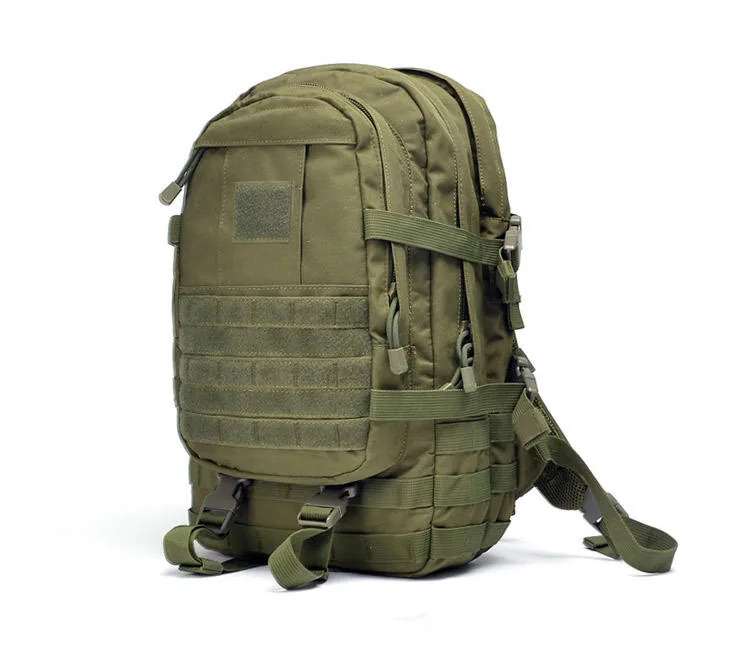 Wholesale Custom Anti-theft Backpack 45L — Black view 3