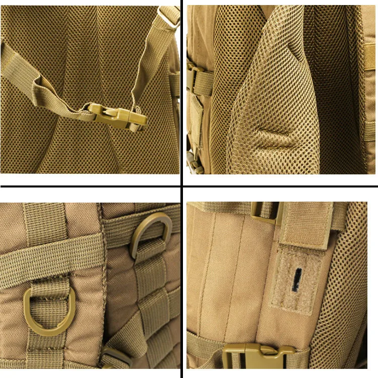 Wholesale Custom Anti-theft Backpack 45L — Black view 4