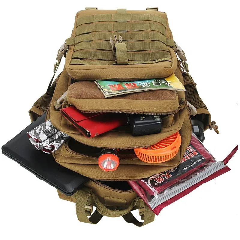 45L MOLLE System Rucksack — Black view 5