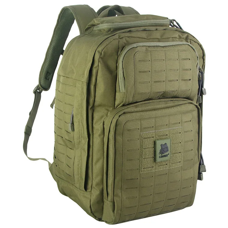 Lightweight Compact Backpacking Backpack 36L — Tan view 2
