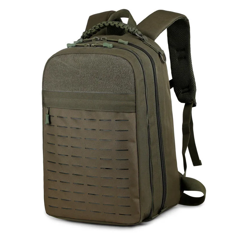Multi-functional Camouflage Outdoor Backpack 20L — Army Green — Tactical Packs & Bags