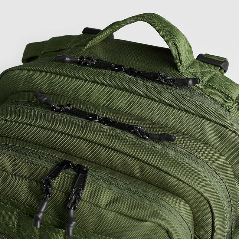 Customizable Sports Tactical Backpack 36L — Army Green view 4