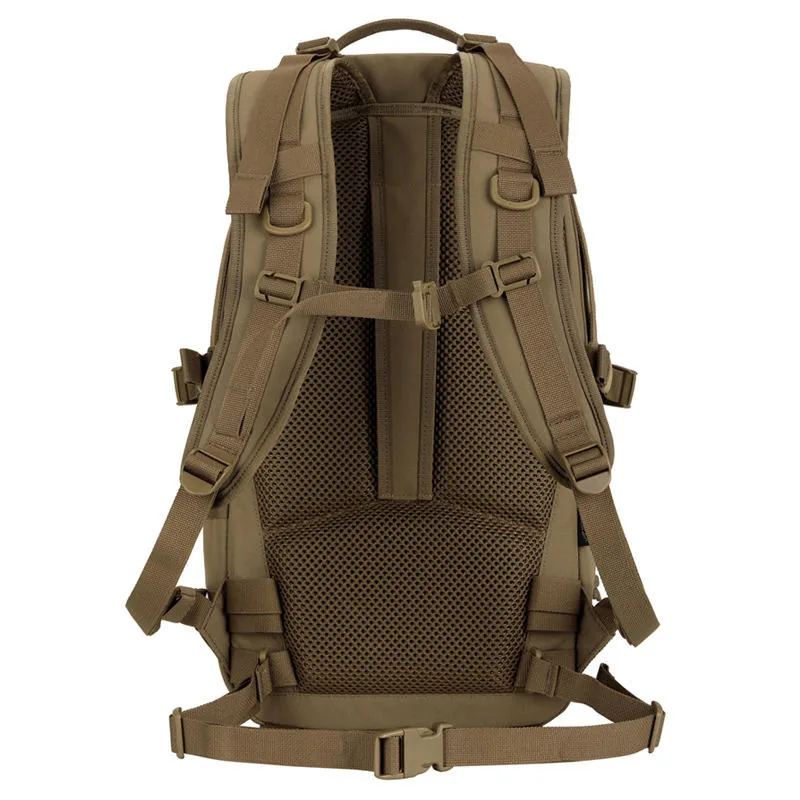 500D Denim Outdoor Backpack 35L — Black view 3