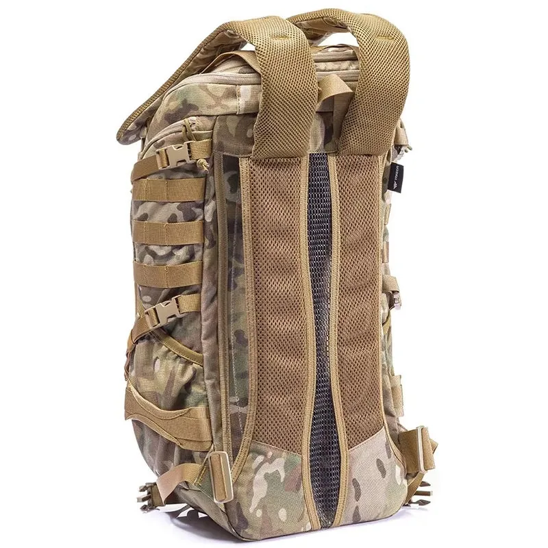 Large Waterproof Tactical Hiking Backpack — Black view 5