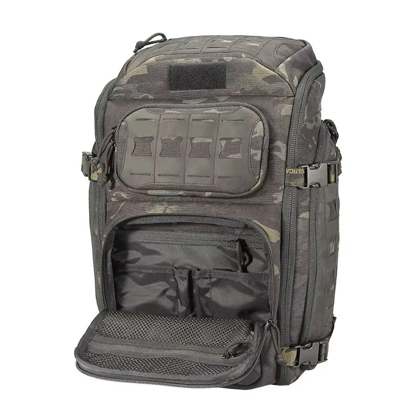 MOLLE Assault Tactical Backpack — Black — Tactical Packs & Bags