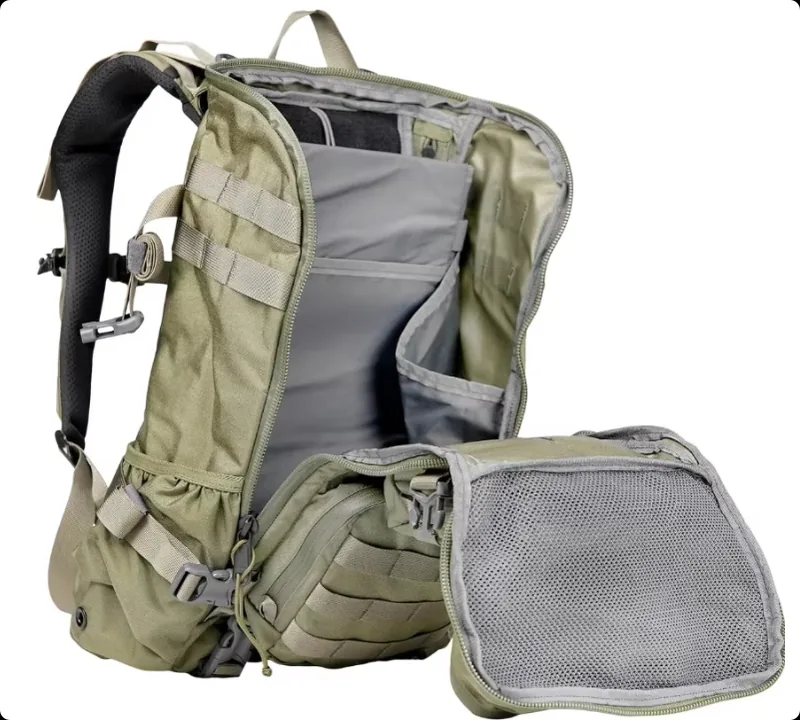 Large Tactical Duffle Bag 56L — Camouflage view 3