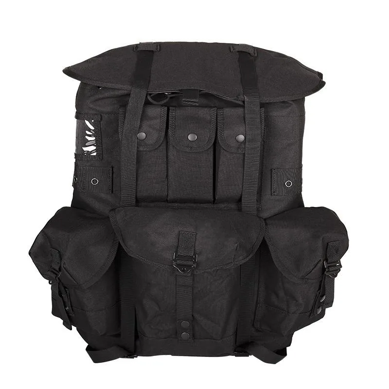 Large Alice Frame Tactical Backpack 55L — Camouflage view 6