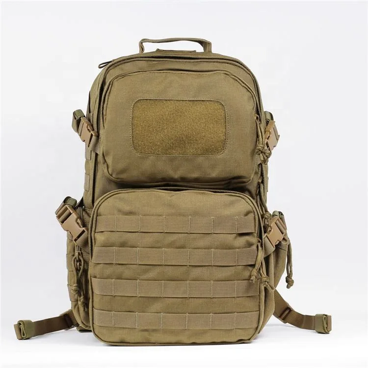 25L 3D MOLLE Tactical Backpack — Dark Khaki view 4