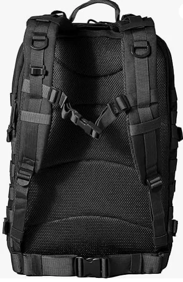 Heavy Duty Lightweight Oxford Backpack — Black view 2