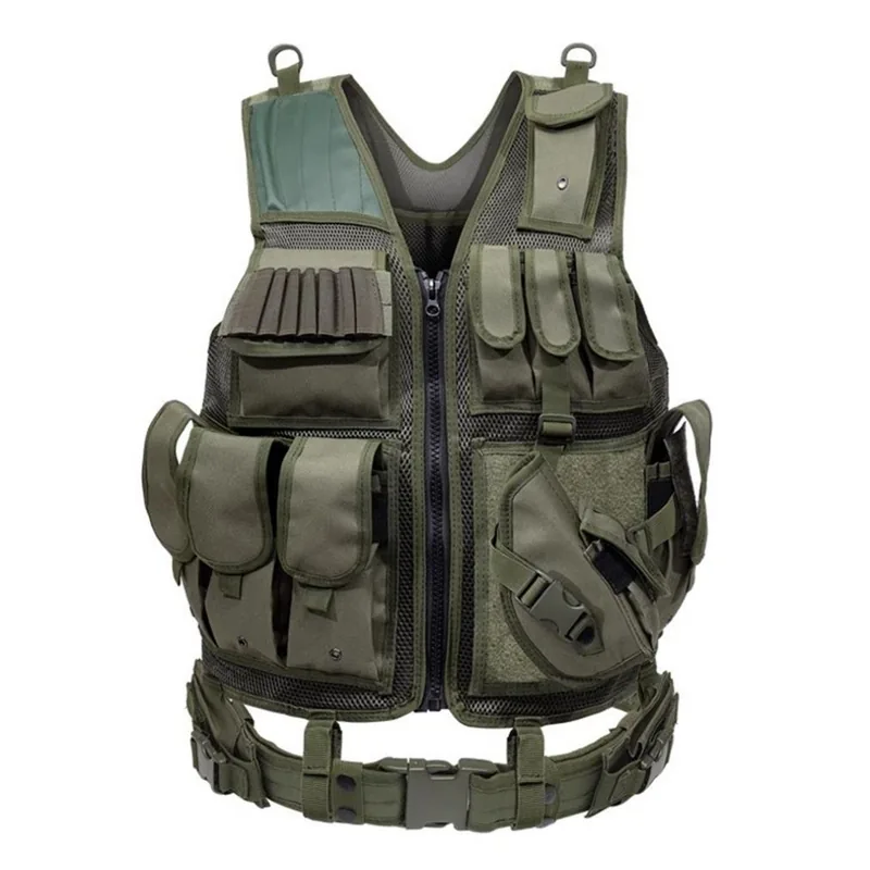 Ultra-Light Professional Tactical Vest — Black — Tactical Vests & Chest Rigs