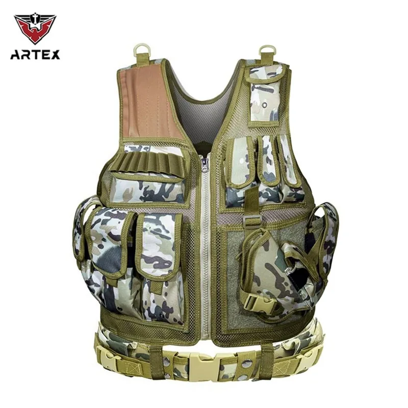 Ultra-Light Professional Tactical Vest — Black view 3
