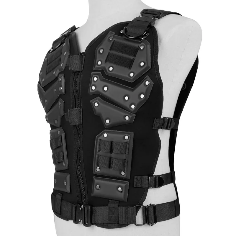 Kingkong 2.0 Modular Tactical Vest — Black — Tactical Vests & Chest Rigs