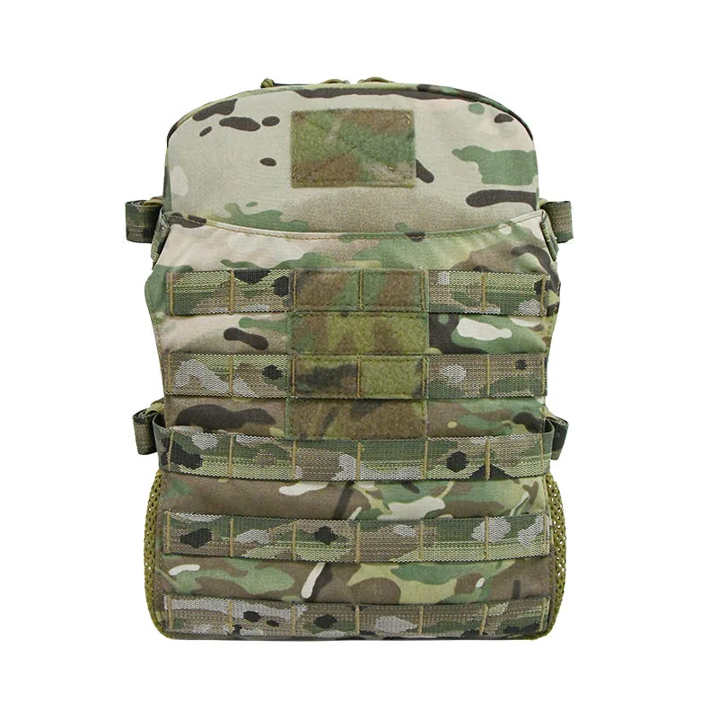 500D Nylon Camo Tactical Vest w/ 3L Reservoir — Camo view 3