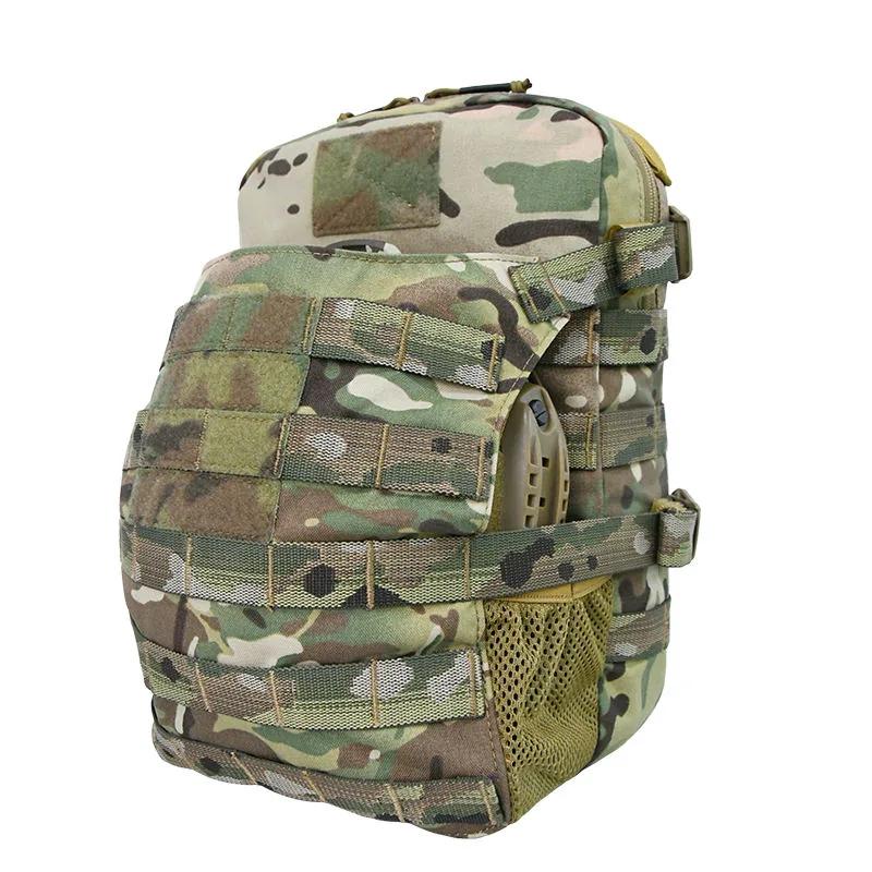 500D Nylon Camo Tactical Vest w/ 3L Reservoir — Camo view 5