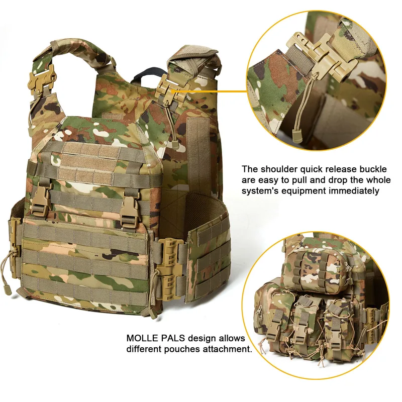 OCP Camo Modular Vest System 3-Day Pack — OCP view 4