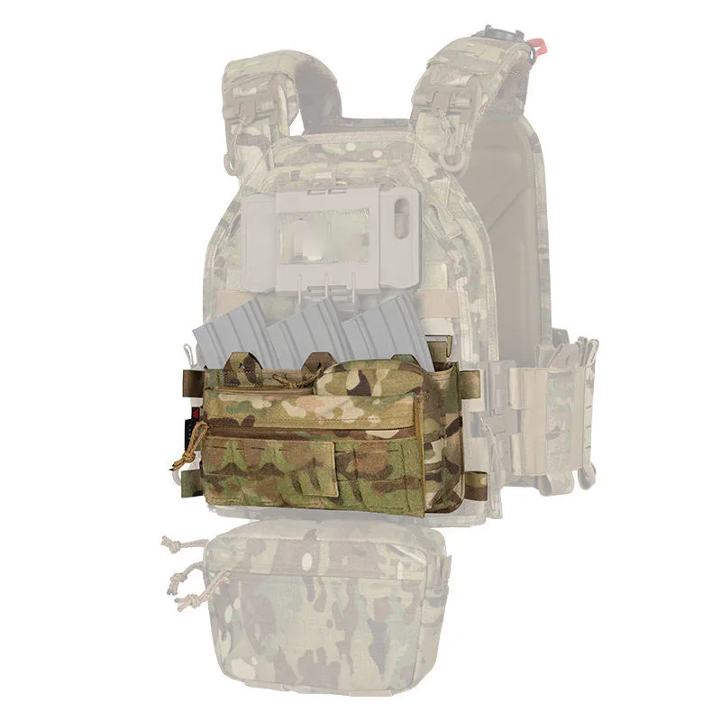 Lightweight Outdoor Nylon Tactical Vest — Black view 6