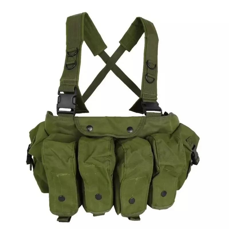 Waterproof 600D Oxford Chest Rig — Black view 4