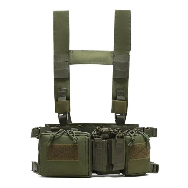 CS Hunting Paintball Carrier Vest — Camo — Tactical Vests & Chest Rigs