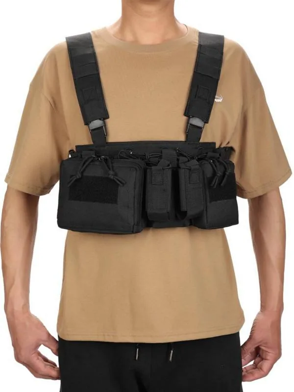 CS Hunting Paintball Carrier Vest — Camo view 6