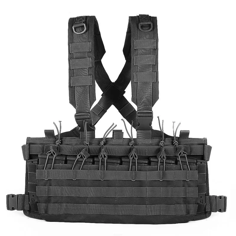 Factory Direct Modular Hunting Vest — Black view 4