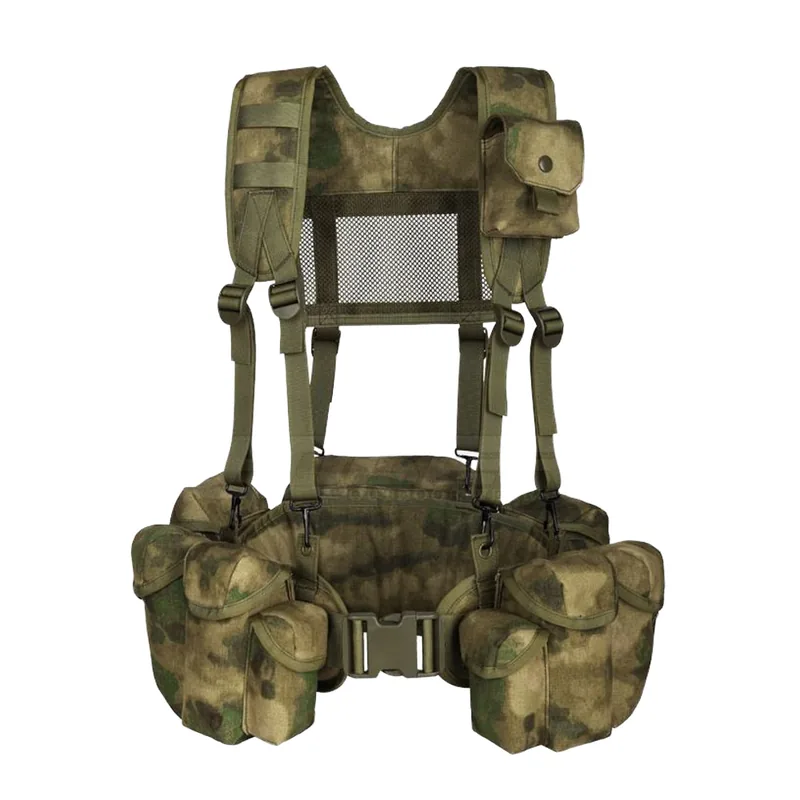 Russian-Style Tactical Chest Rig MOLLE — Green — Tactical Vests & Chest Rigs