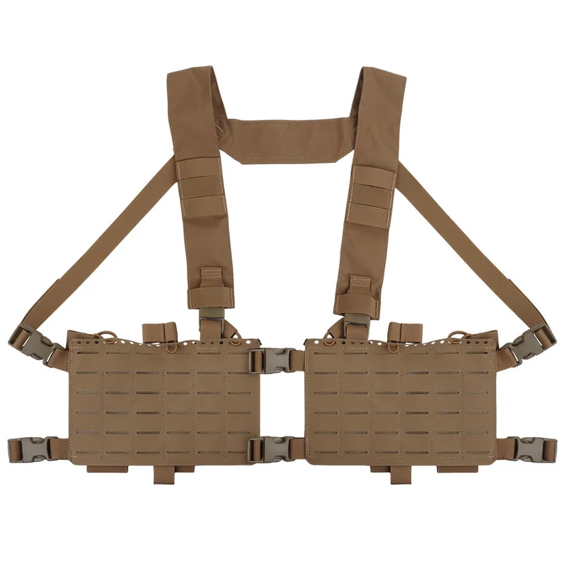 Cordura Alpha Split Chest Rig — Black view 2