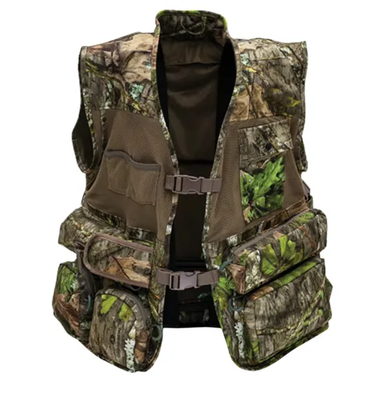 Lightweight Camouflage Multi-Pocket Hunting Jacket — Tactical Vests & Chest Rigs
