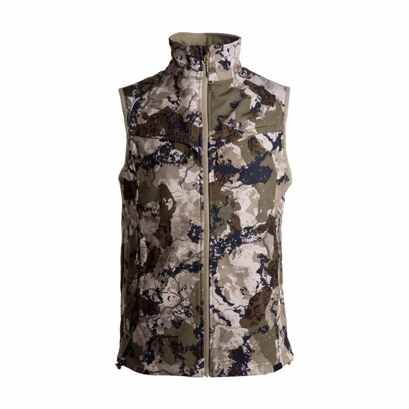 Mens Outdoor Soft Shell Hunting Vest 4-Way Stretch Sleeveless — Tactical Vests & Chest Rigs