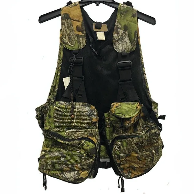 Wholesale Custom Logo Mesh Tactical Hunting Vest Multi-Pocket Load-Bearing — Tactical Vests & Chest Rigs